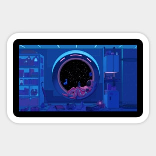 Space Study Sticker